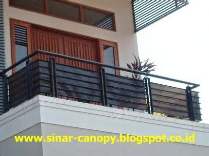 Sinar Panca Karya Canopy - Terbaik di JABODETABEK: Pagar Balkon Minimalis